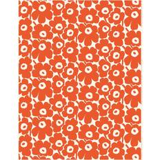 Marimekko Pieni Unikko Fabrics Orange (140x88cm)