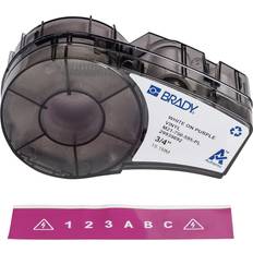 Purple Labeling Tapes Brady All Year Round Label Printers 19.05mmx6.4m