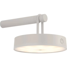 Beige Wandleuchten JUST LIGHT LED Battery Arma Grey/Beige Wandlampe 19cm