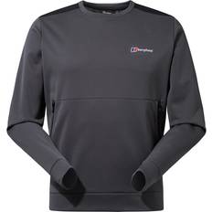 Clothing Berghaus Thraskii Half Zip Fleece Grey Man