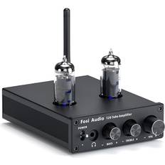 Fosi Audio T20 Bluetooth Tube Amplifier, Stereo Headphone Amplifier 2 Channel, Class D Digital Mini Hi-Fi aptX Compact Integrated Power Amp Home