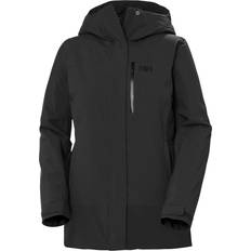 Helly Hansen Snowplay Long Ins, skijakke, dame, sort