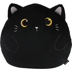 Guanciali iTotal Cuscino Decorativo Cameretta Soggiorno Black Cat Guanciale Nero