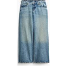 H&M Clothing H&M Baggy Wide Low Jeans Blue