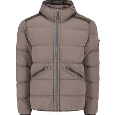 Stone Island Clothing Stone Island Seamless Tunnel Nylon Down Jacket - Walnut