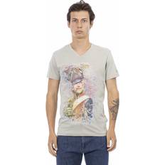 Gucci Wallets Gucci Trussardi Action Gray Cotton T-Shirt - XXL