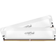 Ram ddr5 crucial Crucial Pro Overclocking White DDR5 6000 MHz 2x16GB (CP2K16G60C36U5W)