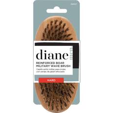 Diane reinforced boar bristle military wave brush for