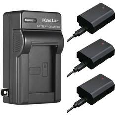 Batteries & Chargers Kastar 3-Pack USB-C Battery AC Charger Replacement for Sony Alpha A7 III