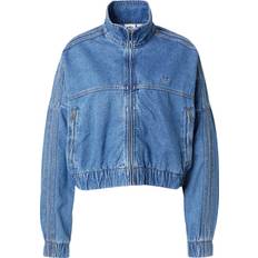 Denim - Women Outerwear adidas Premium Essentials Denim Track Top - Light Denim