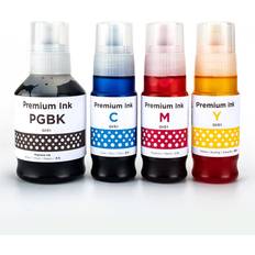 Go Inks 4 Bottles 140ml/70ml replace Canon GI-51 Compatible/non-OEM