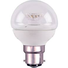 Light Bulbs Bell Lighting Bell Clear Round Dimmable LED Ball Bulb 2.1W B22 2700K