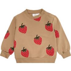 Brune Collegegensere The New Siblings Sweatshirt TnsLagora Tannin BIG Strawberry Jahre 92 Sweatshirts