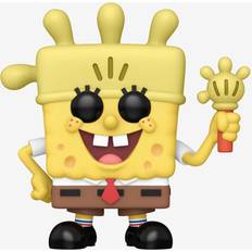 Funko Svampbob Fyrkant SquarePants 25th Anniversary POP Figur SB w/ Glove Light 9 cm