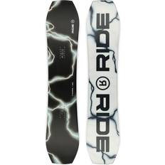 White Snowboards Ride Twinpig Snowboard 2025 156W Bamboo