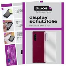 Bildschirmschutz Dipos Displayschutzfolie Crystalclear 1 Stück, Sony Xperia 5 Smartphone Schutzfolie