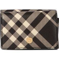 Burberry Portemonnees Burberry Check Wallet and Card Holders - Nero/Donna