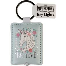 History & Heraldry In Unicorns Magical Key Light Keyring Torch LED Light Keys - Yellow