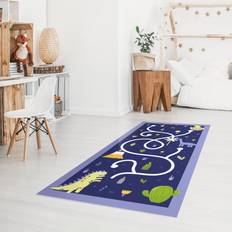 Dinosaurs Rugs Klebefieber Vinyl-Spielteppich Dinosaurier Dinomama sucht ihr Baby