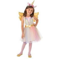 Bristol Novelty girls sparkling unicorn costume bn6014