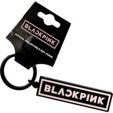 Pink Keychains BlackPink Band Logo Keyring Keychain -