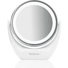 Medisana Medisana cm 835 round make up mirror table mirror with led lighting and 5x magn