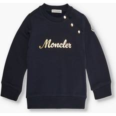 Moncler Sweatshirts Moncler Lgo Sweat In44 Blue
