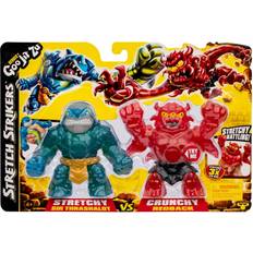 Figurines d'action Heroes of Goo Jit Zu Stretch Strikers Pack Sir Thrashalot vs Barbarian Redback