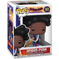 Spider-Man Figuren Funko Pop! Marvel: Spider-man Across The Spider-Verse Spider-Punk Unmaskiert Spiderman Into The Spiderverse 2 Vinyl-Sammelfigur Geschenkidee Offizielle Handelswaren Movies Fans