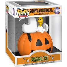 Nuser Figurer Funko Snoopy and Woodstock on Great Pumpkin POP! Deluxe Vinyl Figur #1589