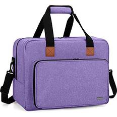 Sewing Machines Luxja Portable Sewing Machine Bag Purple