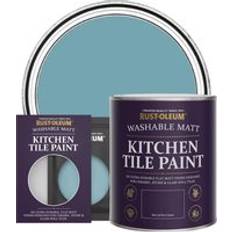 Rust-Oleum Kitchen Tile Paint Blue