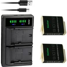 Kastar 2-Pack Battery LTD2 USB Charger GoPro HERO12 HERO