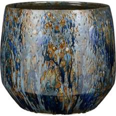 Steel Pots Rosdorf Park Eawood Ceramic Pot Planter Blue