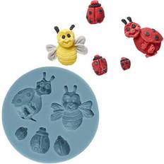 Lakeland Ladybird Bee Toppers Cake Decoration