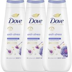 Toiletries Dove Advanced Care Anti-Stress Body Wash with Chamomile Oat Milk Trio 399ml