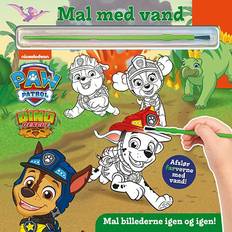 Legesæt CSBOOKS Paw Patrol: Mal med vand Paw Patrol dinoer