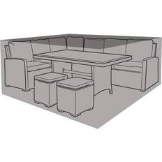 Garland Compact Square Cover Patio Dining Set