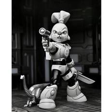 NECA Figurer NECA Usagi Yojimbo Actionfigur Space Usagi Yojimbo Black & White Figur 18 cm