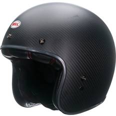 Bell Custom 500 Carbon Casco jet, negro, tamaño para hombre