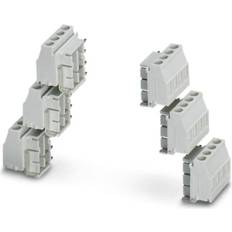 Phoenix Contact 2713751 6Pc Terminal Blocks, 4Pos, 2.5mm2, Grey