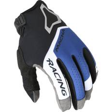 Multicolore Gants de Moto Macna Heat 1, gants couleur: Noir/Bleu/Blanc taille: