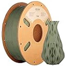 Eryone PLA Plus Filament 1.75mm PLA 3D Printer Filament -0.03mm, 1kg 2.2lbs Spool, Olive Green