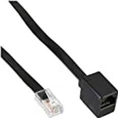 Landline Phones InLine Black Cable Extension Cable 3 m