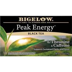 Tea Bigelow peak energy black tea 18 tea 4.4oz