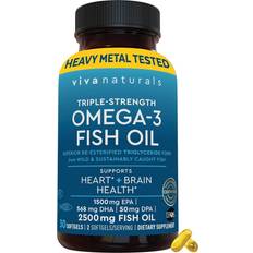 Viva Naturals Triple Strength Omega 3 Fish Oil