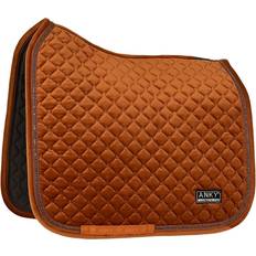 Selles de Cheval Anky Tapis de Dressage Cheval Velours Pierres - Bronze