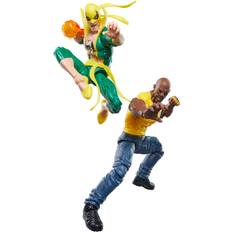 Marvel Action Figures Hasbro Marvel Legends Series Iron Fist and Luke Cage, 6 Comics Collectible Action Figures