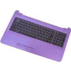 HP 813977-031, Kabinetbase + tastatur, engelsk, Pavilion 15-ac, 15-af