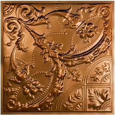 Tiles ACP Great Lakes Tin 2ft 2ft Saginaw Copper Lay-In Ceiling Tile